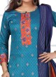 Simple Chanderi Fabric Pant Style Suit